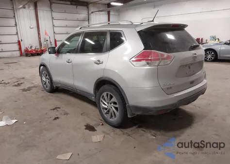 2015 Nissan Rogue Sl z USA, uszkodzony, nr VIN 5N1AT2MVXFC780251
